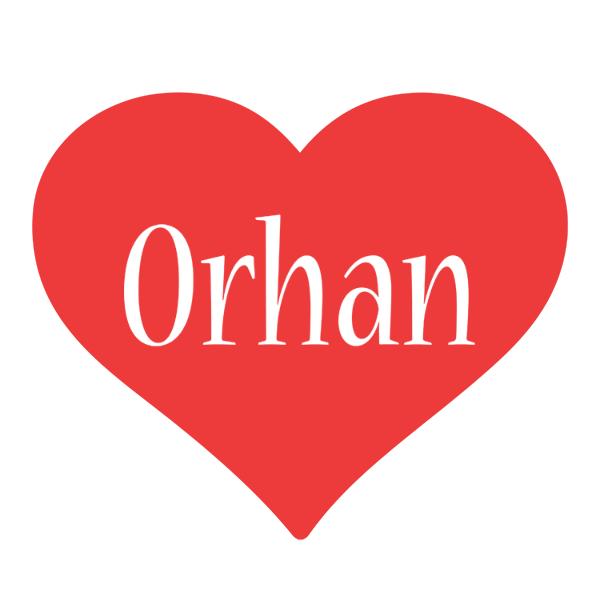 Orhan love logo