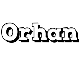 Orhan snowing logo
