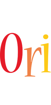 Ori birthday logo
