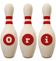 Ori bowling-pin logo