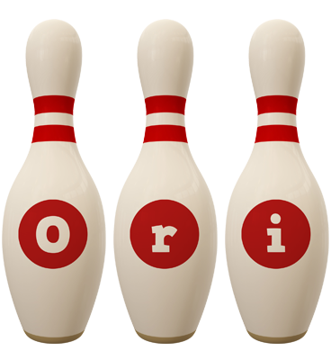 Ori bowling-pin logo