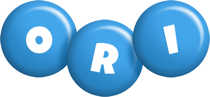 Ori candy-blue logo