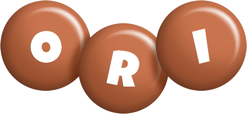 Ori candy-brown logo