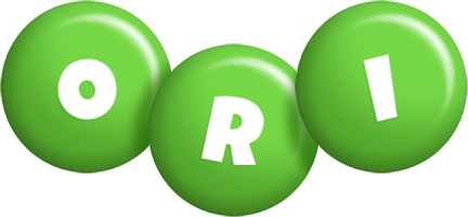 Ori candy-green logo