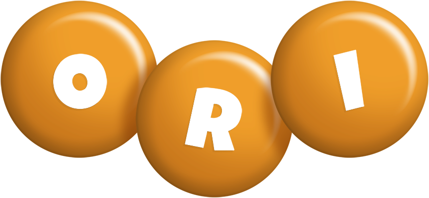 Ori candy-orange logo