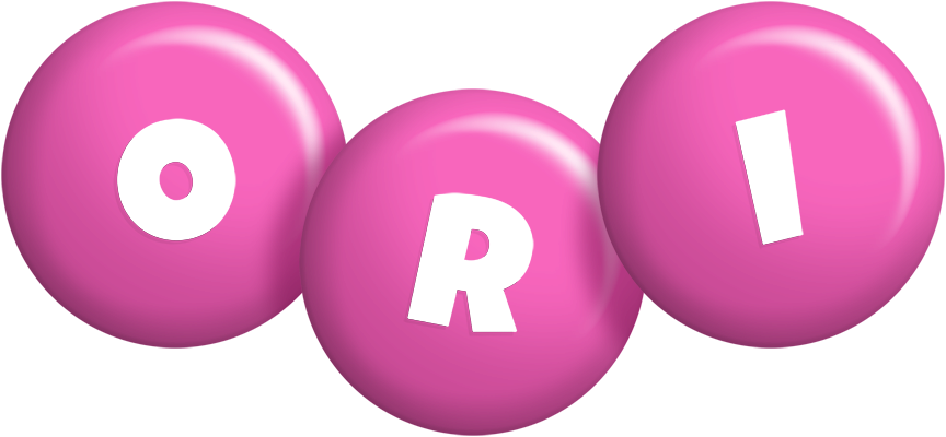 Ori candy-pink logo
