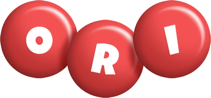 Ori candy-red logo