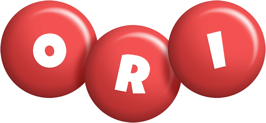 Ori candy-red logo