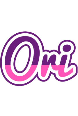 Ori cheerful logo