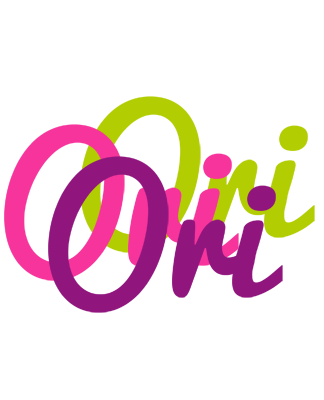 Ori flowers logo