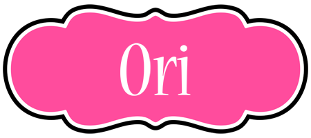 Ori invitation logo