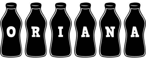 Oriana bottle logo