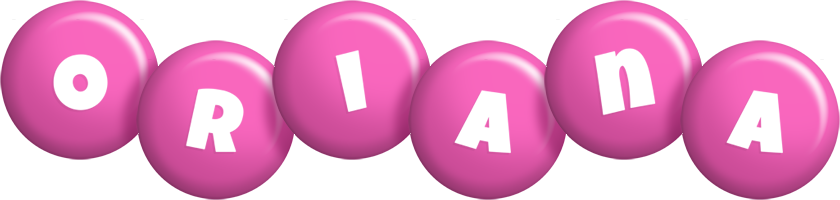 Oriana candy-pink logo