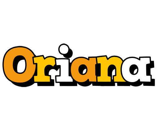 Oriana cartoon logo