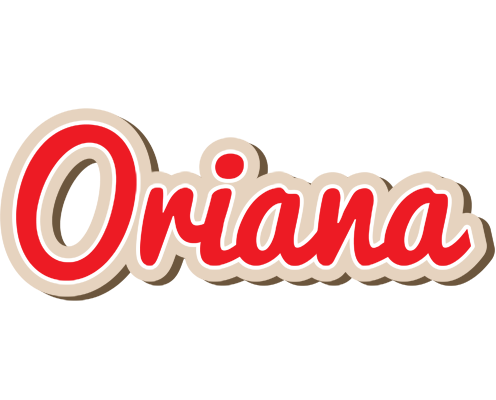 Oriana chocolate logo