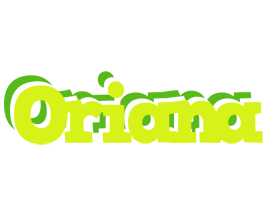 Oriana citrus logo