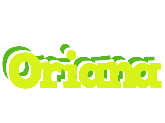 Oriana citrus logo