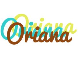 Oriana cupcake logo