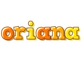 Oriana desert logo