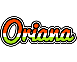 Oriana exotic logo