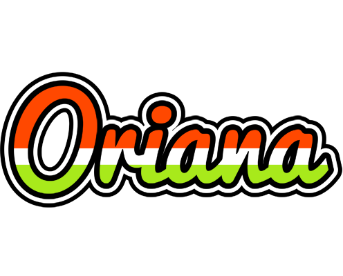 Oriana exotic logo