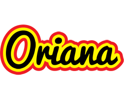 Oriana flaming logo