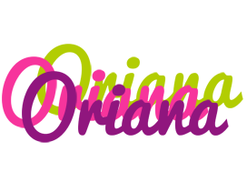 Oriana flowers logo