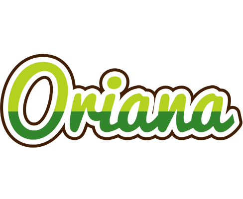 Oriana golfing logo