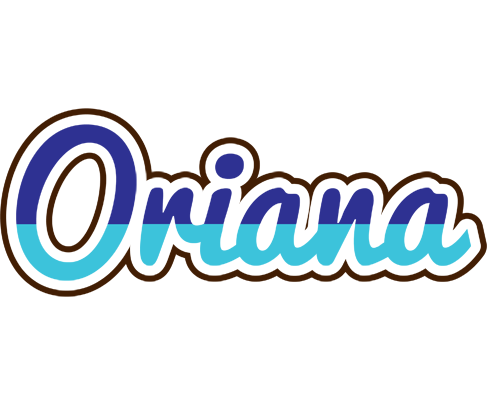 Oriana raining logo