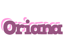 Oriana relaxing logo