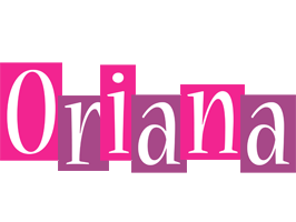 Oriana whine logo