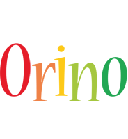 Orino birthday logo