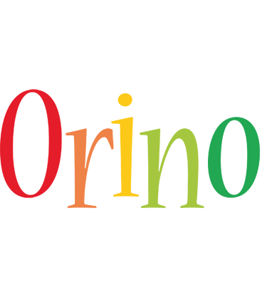 Orino birthday logo