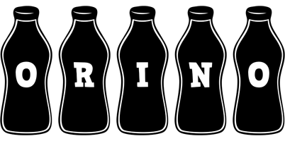 Orino bottle logo