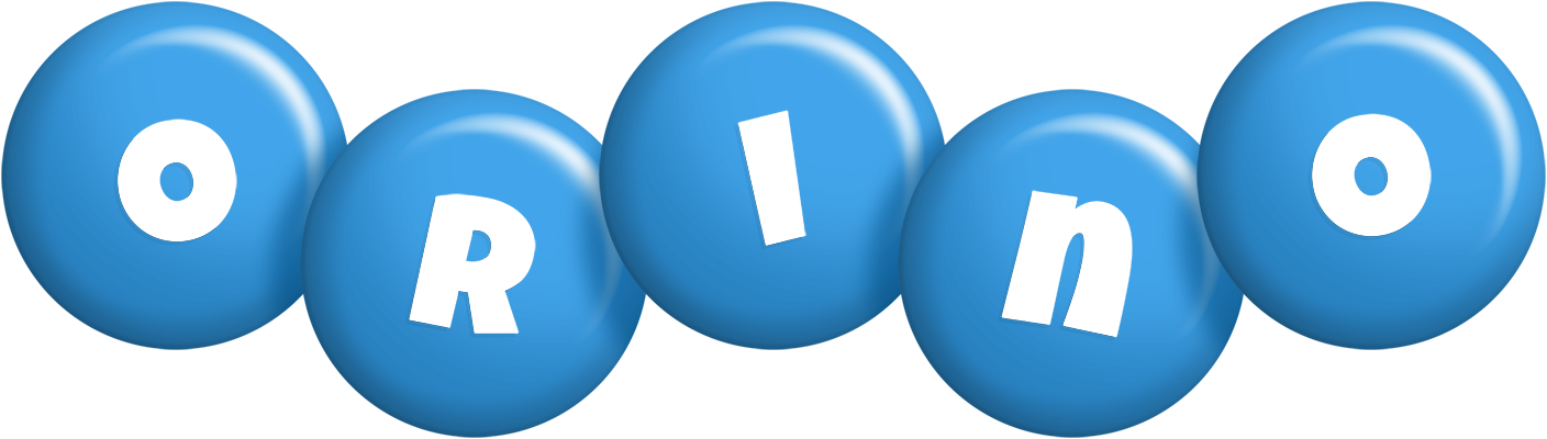 Orino candy-blue logo