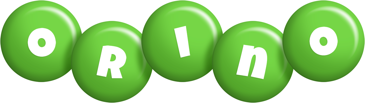 Orino candy-green logo