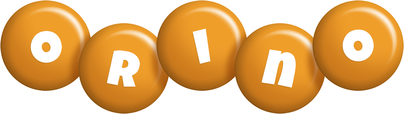 Orino candy-orange logo