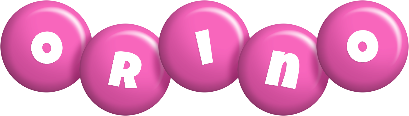 Orino candy-pink logo