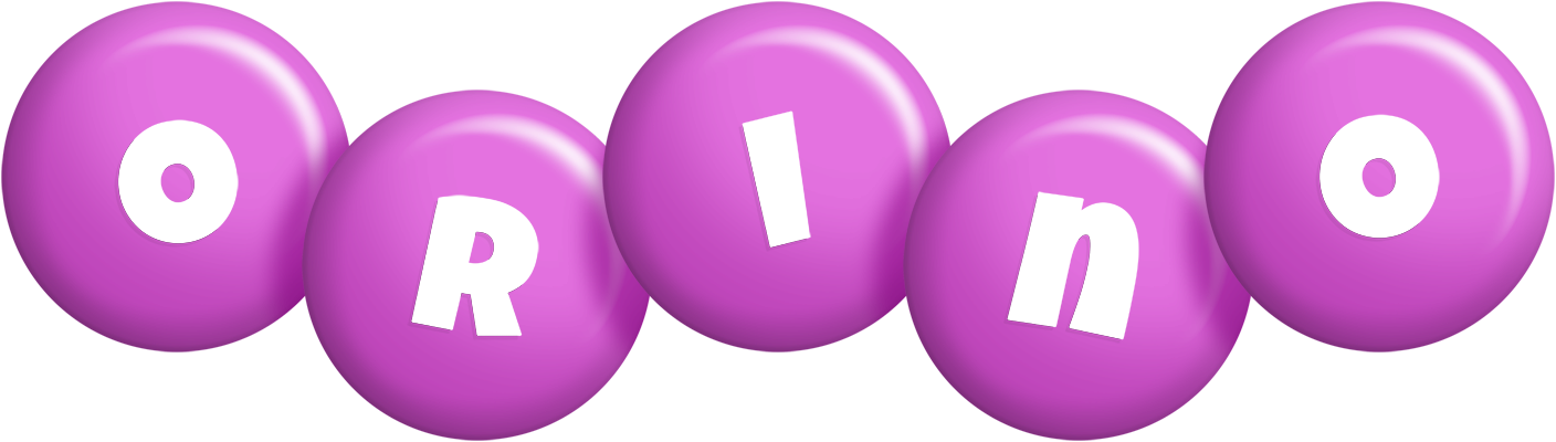 Orino candy-purple logo