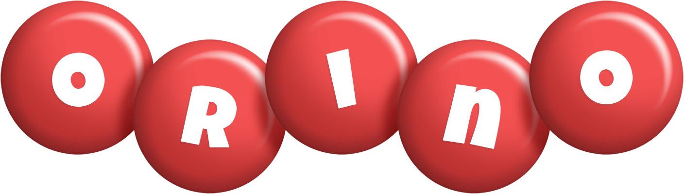 Orino candy-red logo