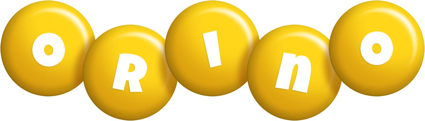 Orino candy-yellow logo
