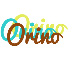 Orino cupcake logo