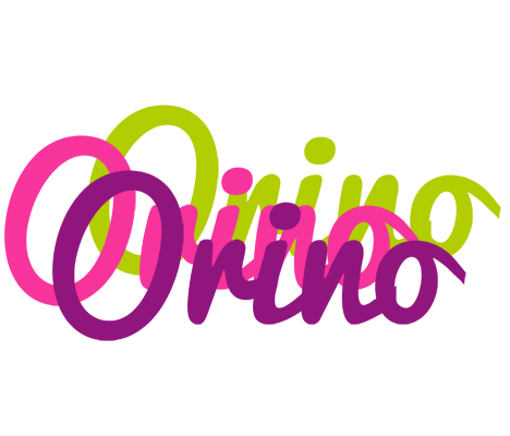 Orino flowers logo