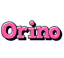 Orino girlish logo