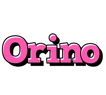 Orino girlish logo