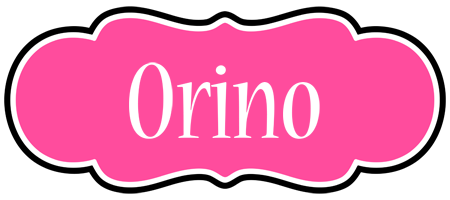 Orino invitation logo