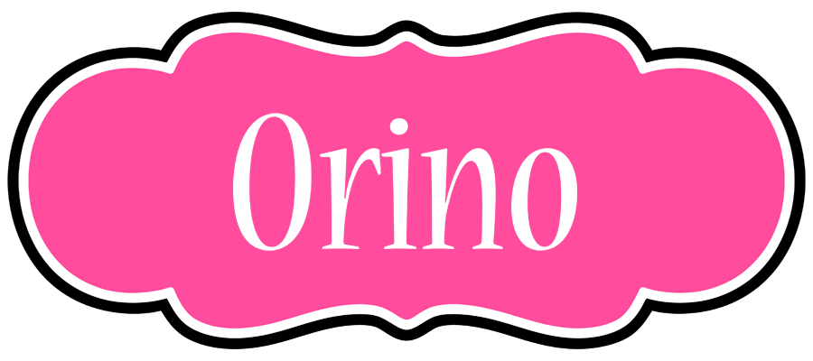 Orino invitation logo