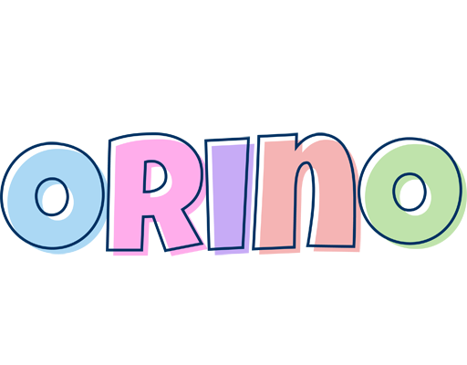 Orino pastel logo