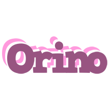 Orino relaxing logo