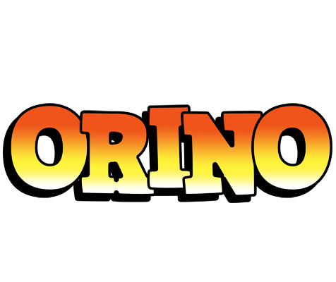 Orino sunset logo